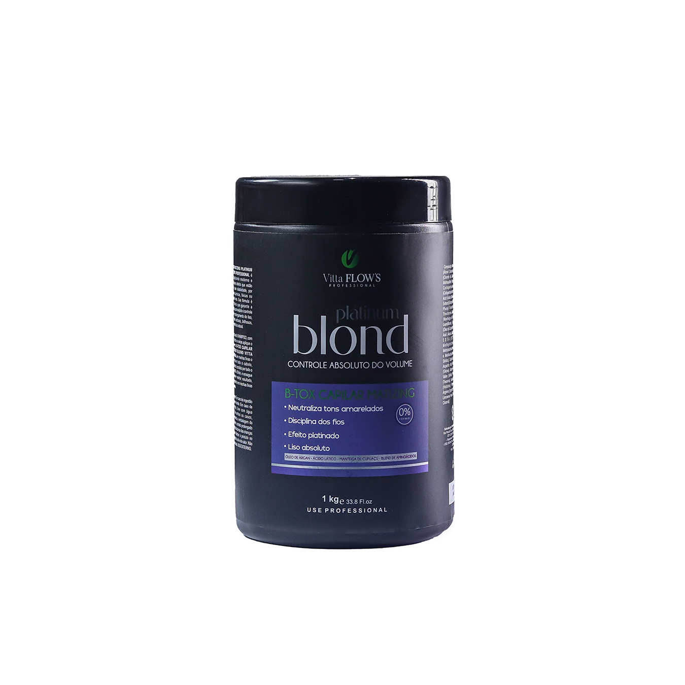 B-TOX CAPILAR MASTIZING PLATINUM BLOND 1KG