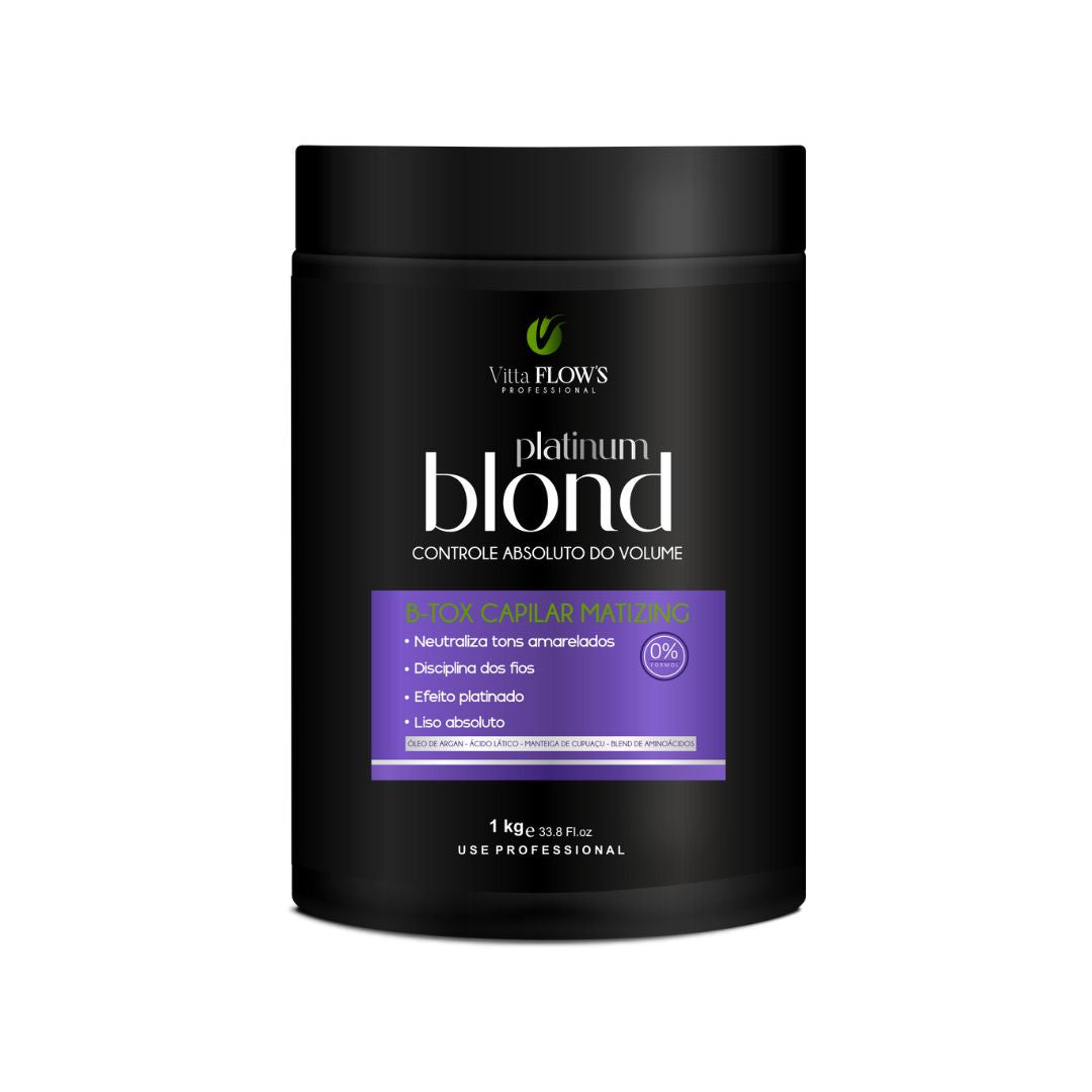 B-TOX CAPILAR MASTIZING PLATINUM BLOND 1KG