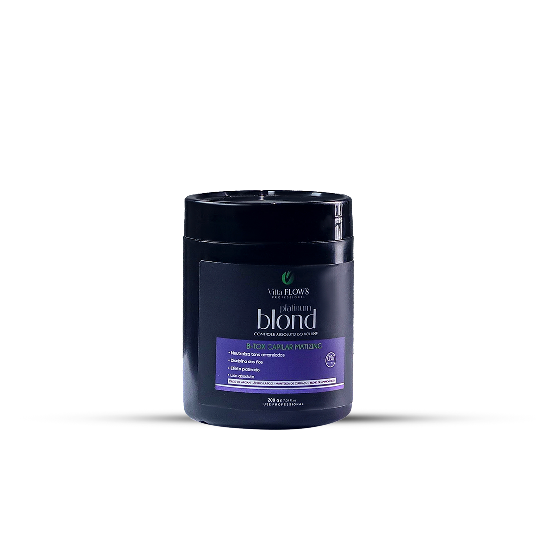 B-TOX CAPILAR MATIZING PLATINUM BLOND 200G