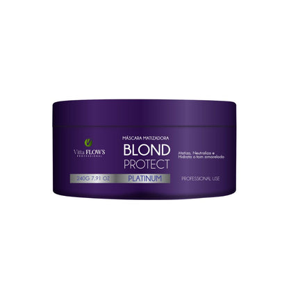 LINHA BLOND PROTECT SHAMPOO E MÁSCARA 240G