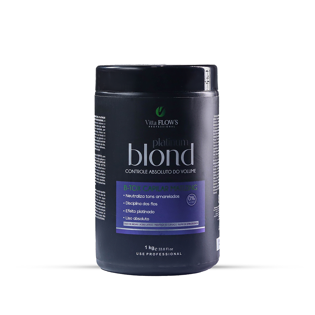 B-TOX CAPILAR MASTIZING PLATINUM BLOND 1KG